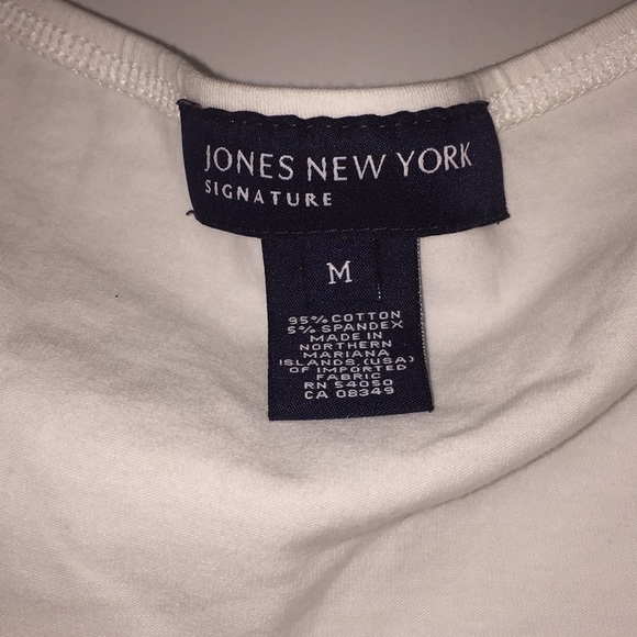 White tube top with tie around next - Picture 5 of 5